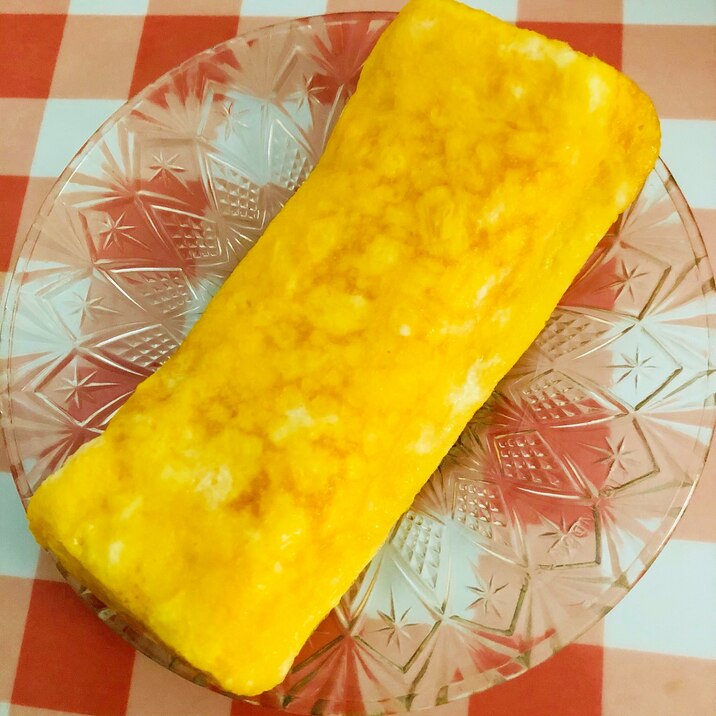 豆乳とチーズの卵焼き